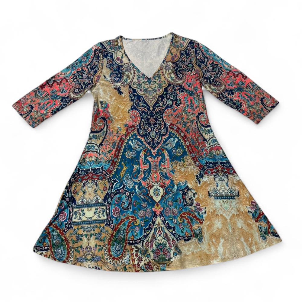 Baroque Women’s Floral Print Midi Dress Size:XL